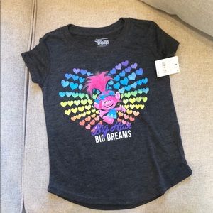 GIRLS TROLLS SHIRT